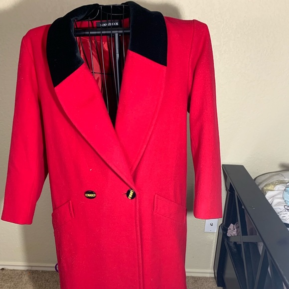 ✨RED DONNYBROOK COAT✨ - Picture 1 of 7